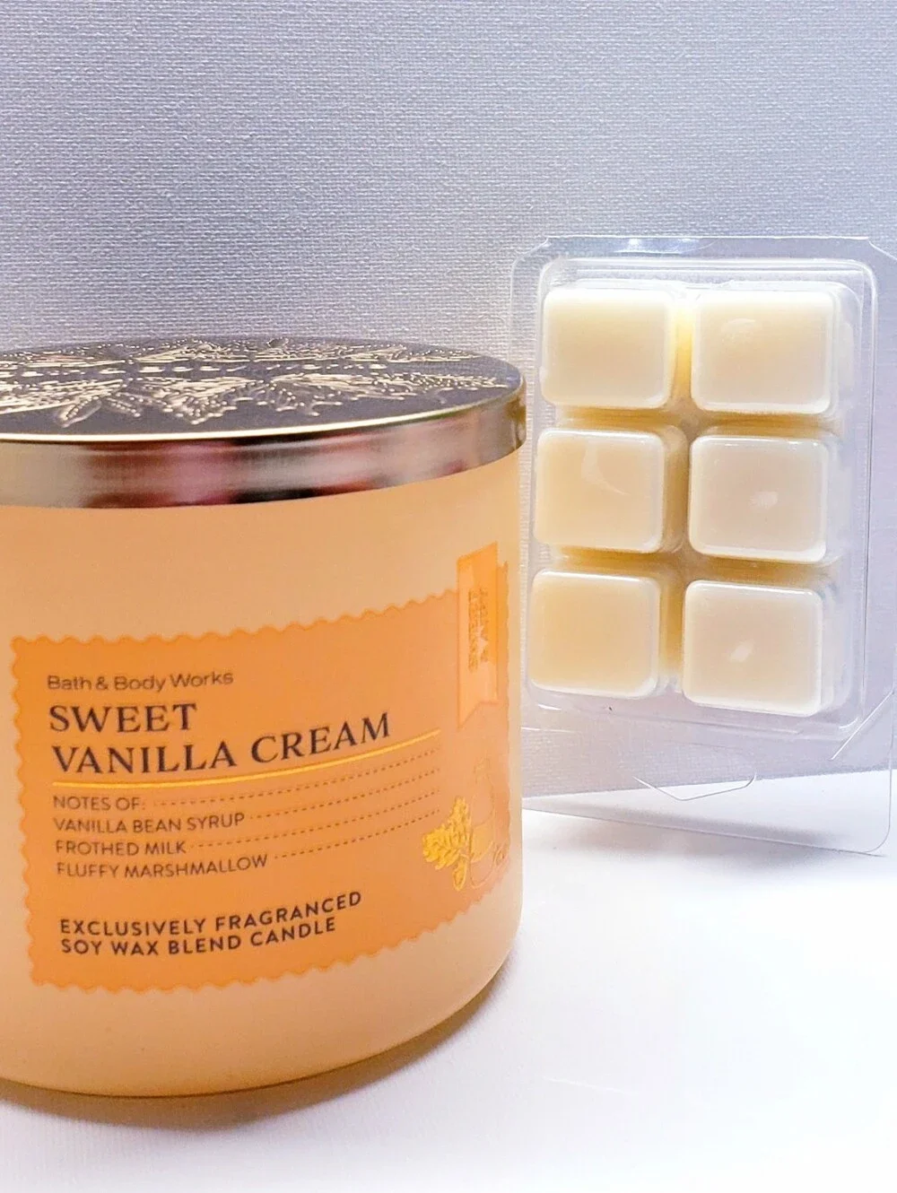 SWEET VANILLA CREAM -Bath & Body Works Candle Wax Melts- $8 per pack